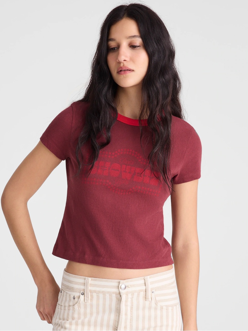 Madewell The Relaxed Baby Tee in Vintage Jersey
